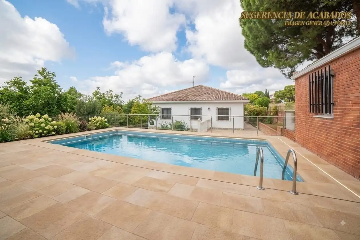 Piscina de Casa o chalet en venta en Méntrida con Calefacción, Jardín privado y Piscina