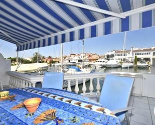 Terrace of Single-family semi-detached for sale in Empuriabrava  with Air Conditioner, Terrace and Swimming Pool