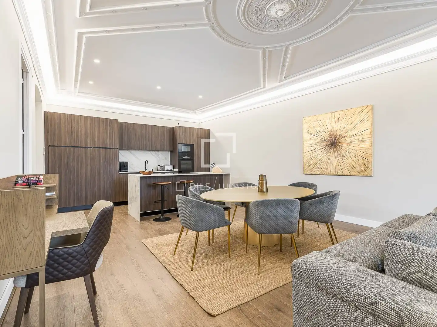 Dining room of Flat for sale in Barcelona  with Air Conditioner, Heating and Terrace