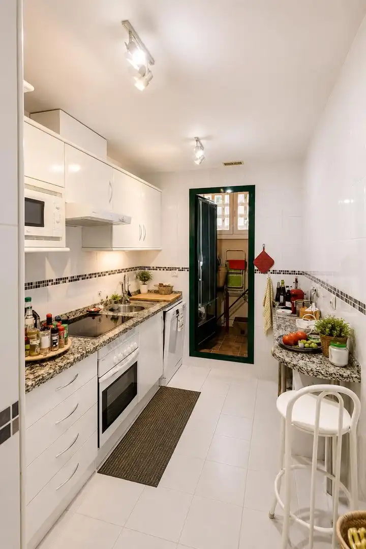 Cocina de Piso en venta en Benalmádena con Aire acondicionado, Terraza y Piscina comunitaria