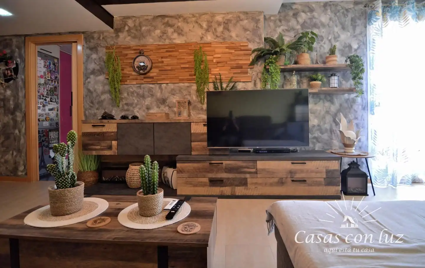 Sala d'estar de Dúplex en venda en Cadrete amb Aire condicionat, Calefacció i Terrassa