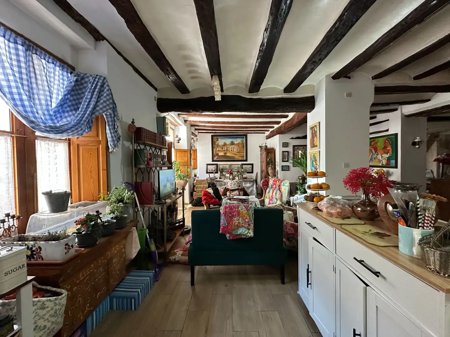 Cuina de Finca rústica en venda en Ontinyent amb Calefacció, Terrassa i Traster