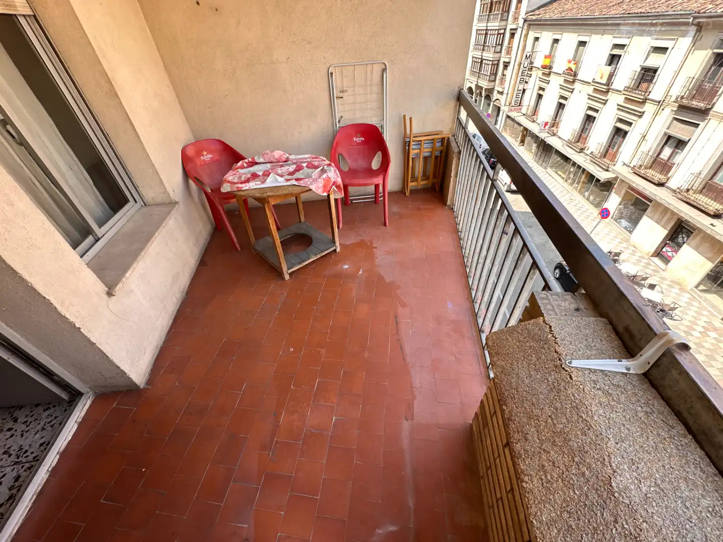 Balcony of Flat for sale in Cuenca  with Heating, Terrace and Furnished