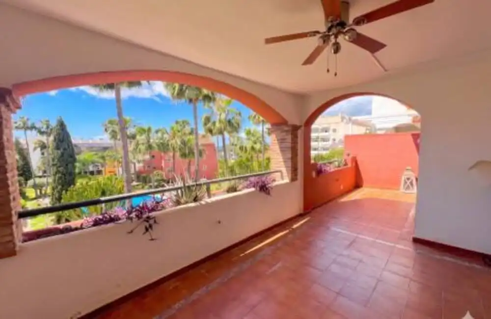 Terrassa de Apartament de lloguer en Marbella amb Aire condicionat, Terrassa i Moblat