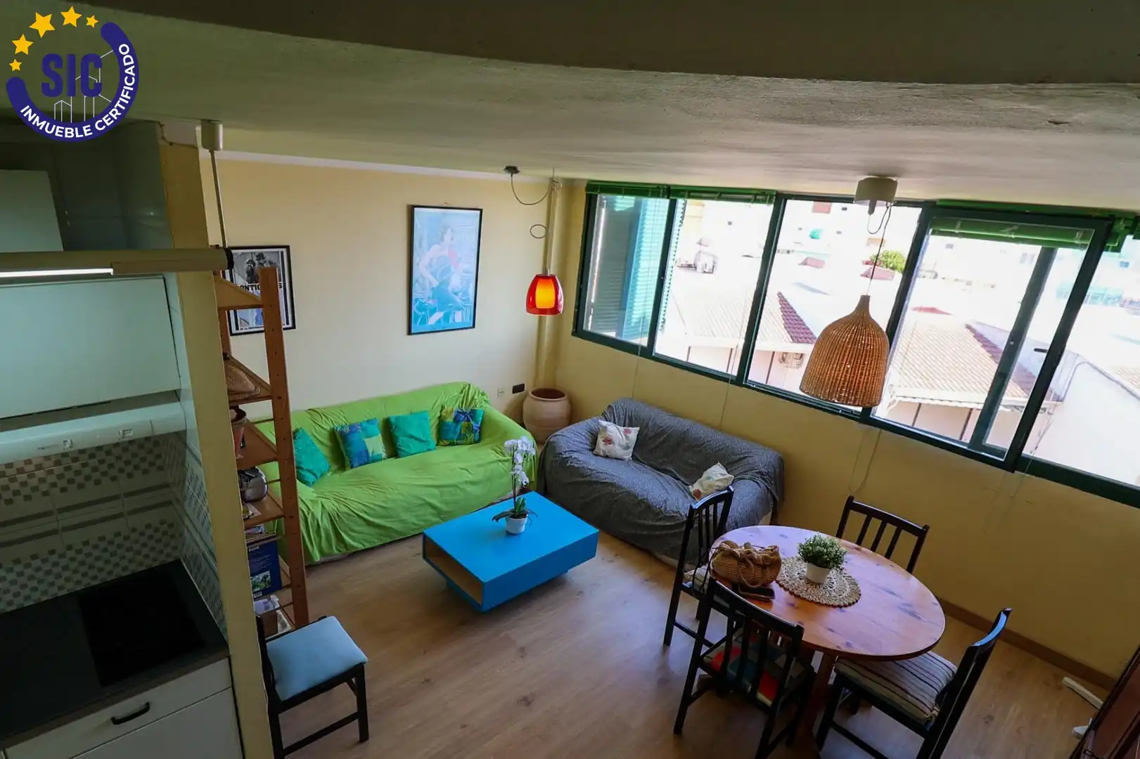 Sala d'estar de Apartament en venda en Oropesa del Mar / Orpesa amb Jardí privat, Terrassa i Moblat