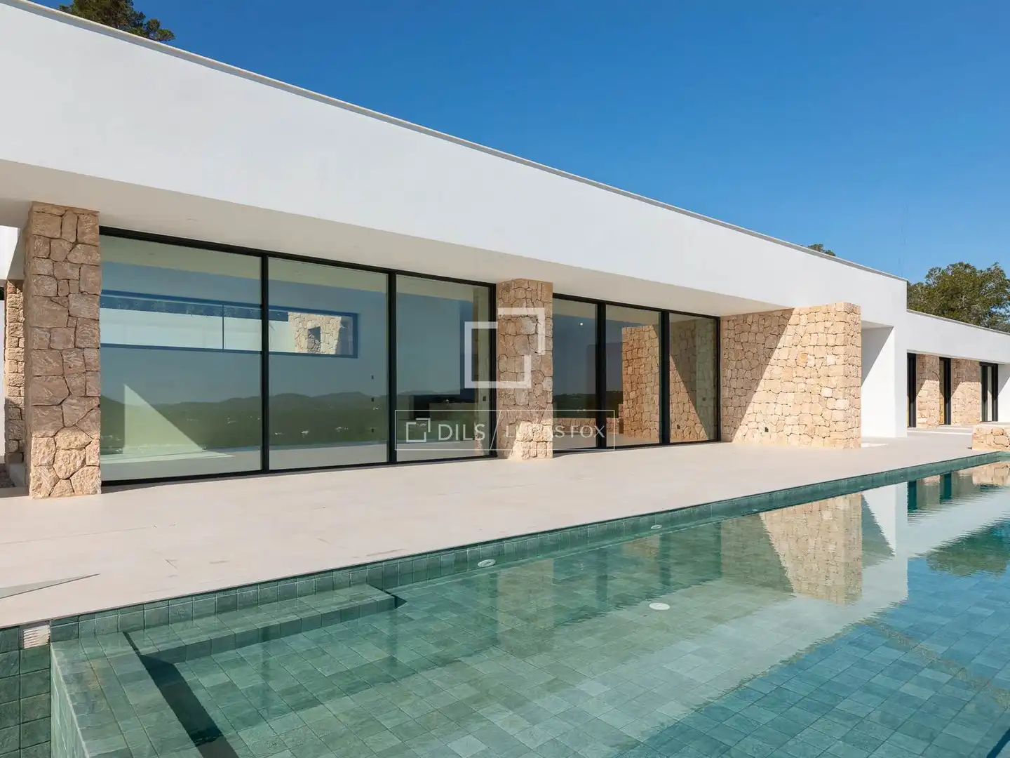 Vista exterior de Casa o chalet en venta en Santa Eulària des Riu con Aire acondicionado, Jardín privado y Terraza