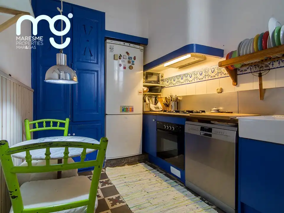 Küche von Country house zum Verkauf in Vilassar de Mar mit Heizung, Privatgarten und Schwimmbad