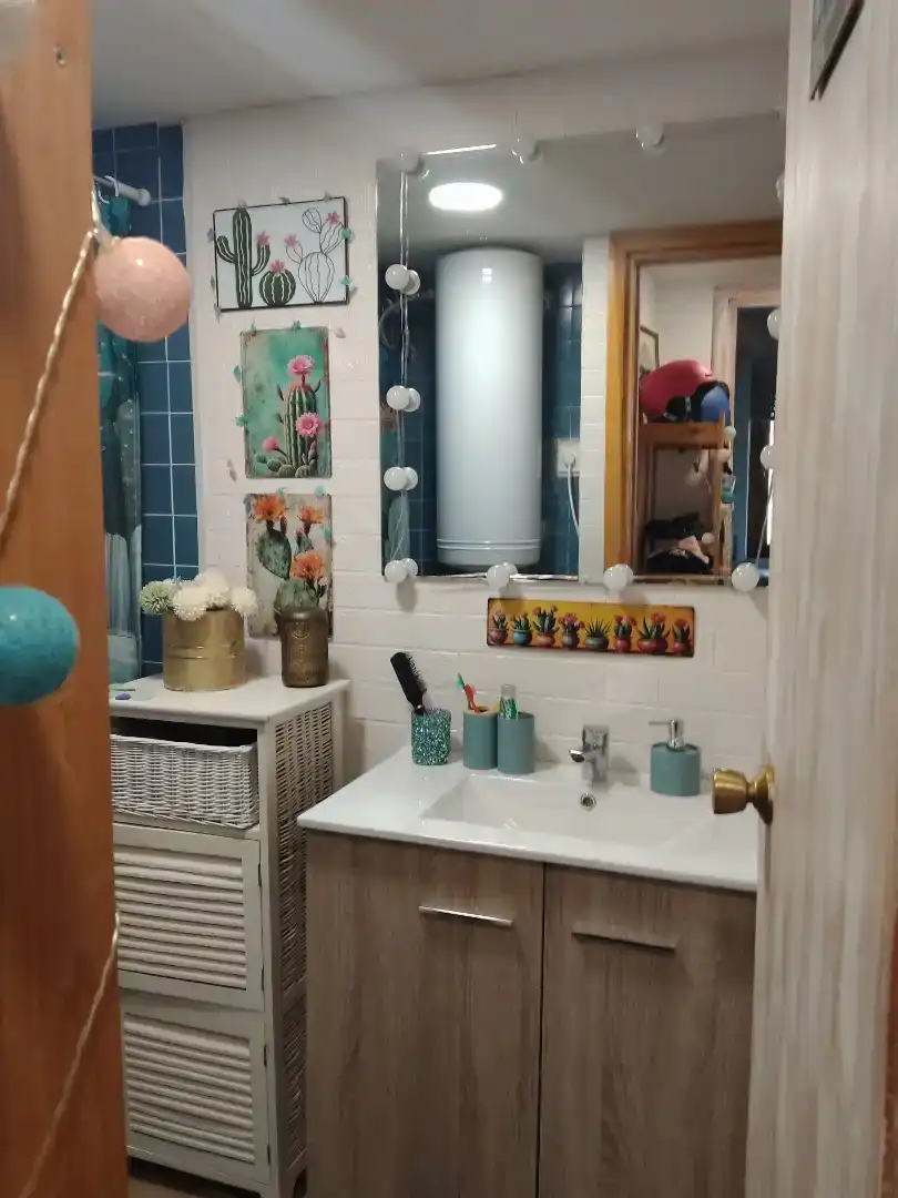 Bany de Pis en venda en Cerezo de Arriba amb Jardí privat
