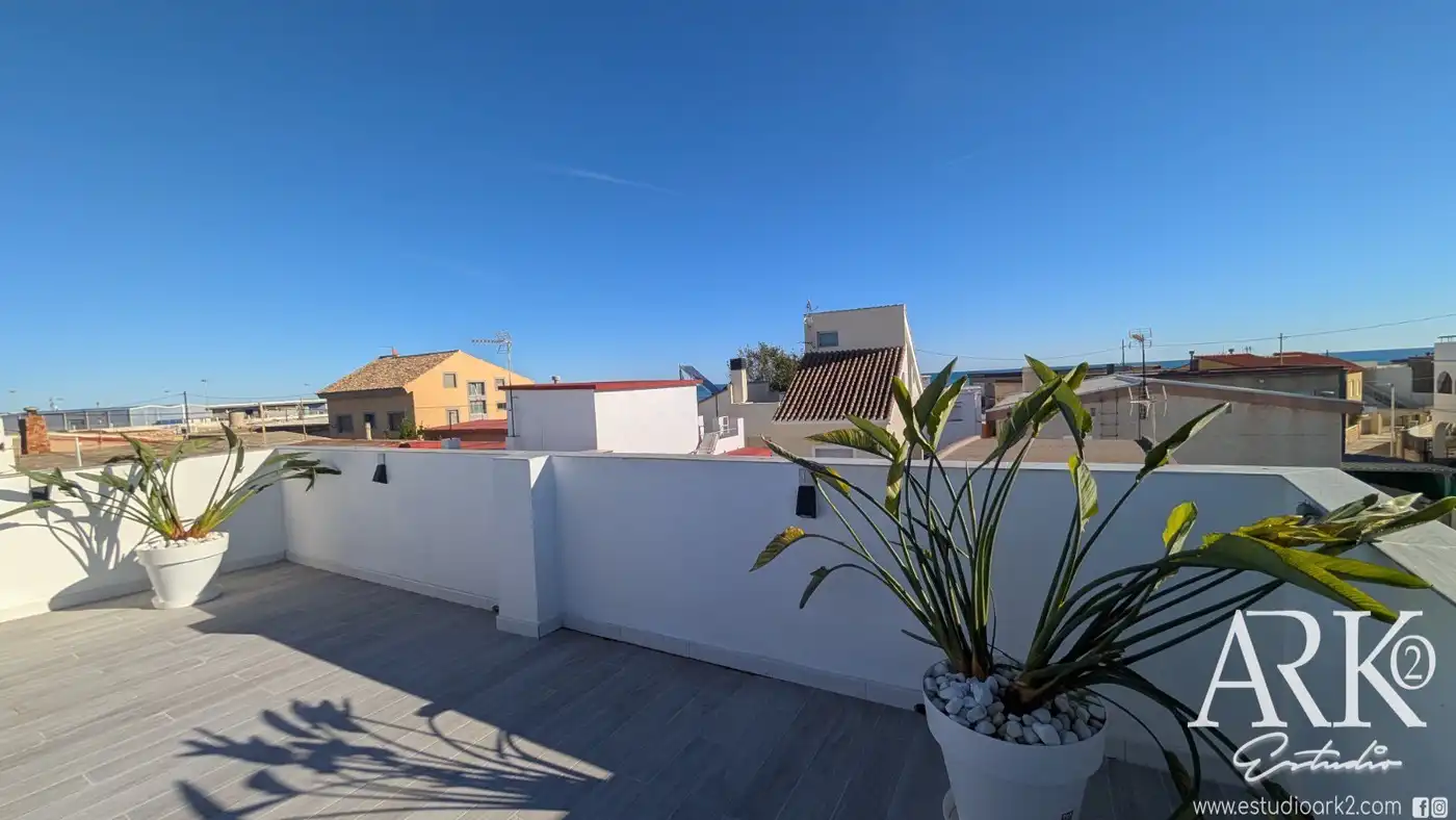 Terraza de Casa o chalet en venta en Gandia con Terraza, Amueblado y Horno