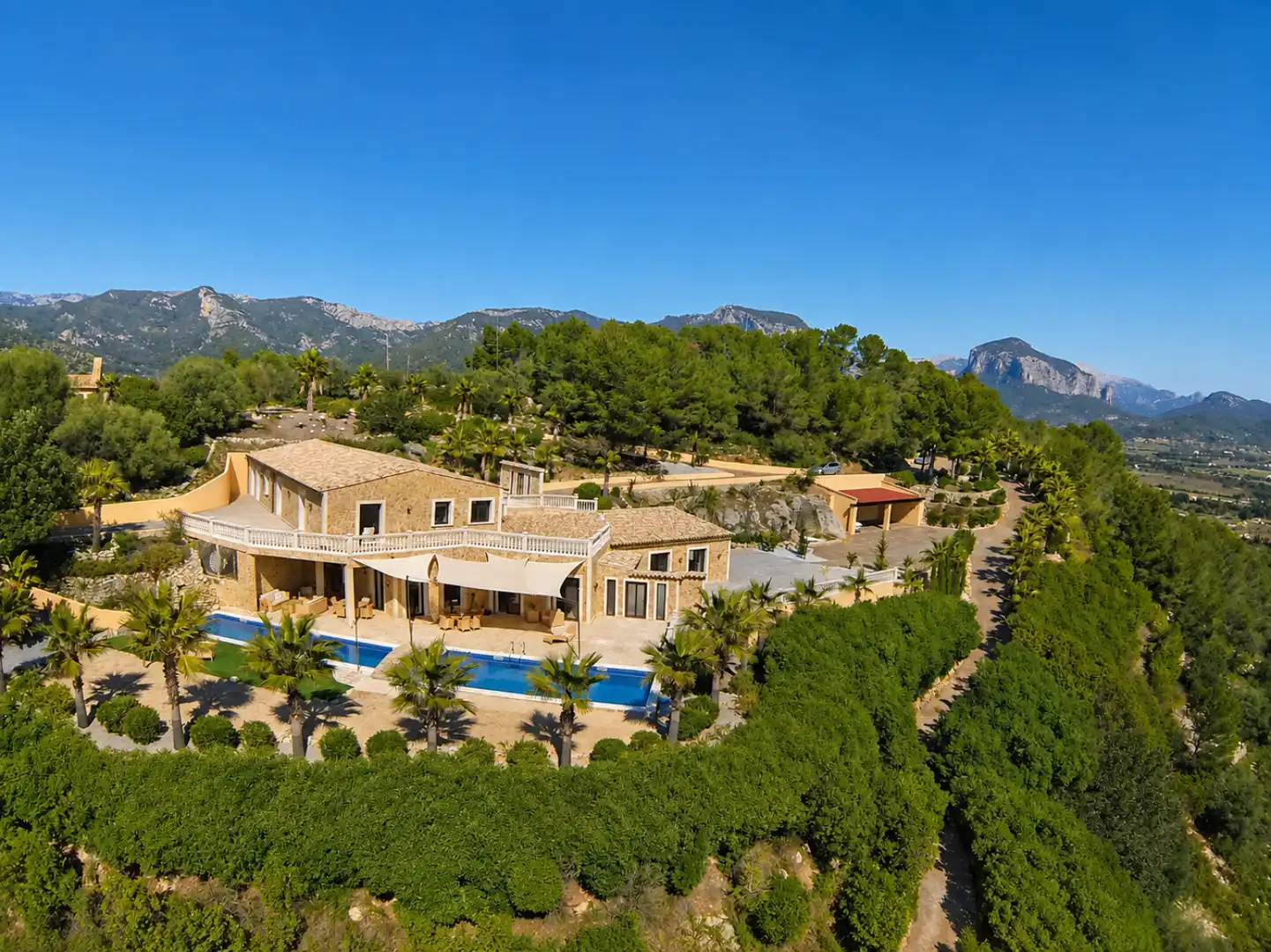 Exterior view of Houses for rent in Alaró  with Air Conditioner, Heating and Storage room