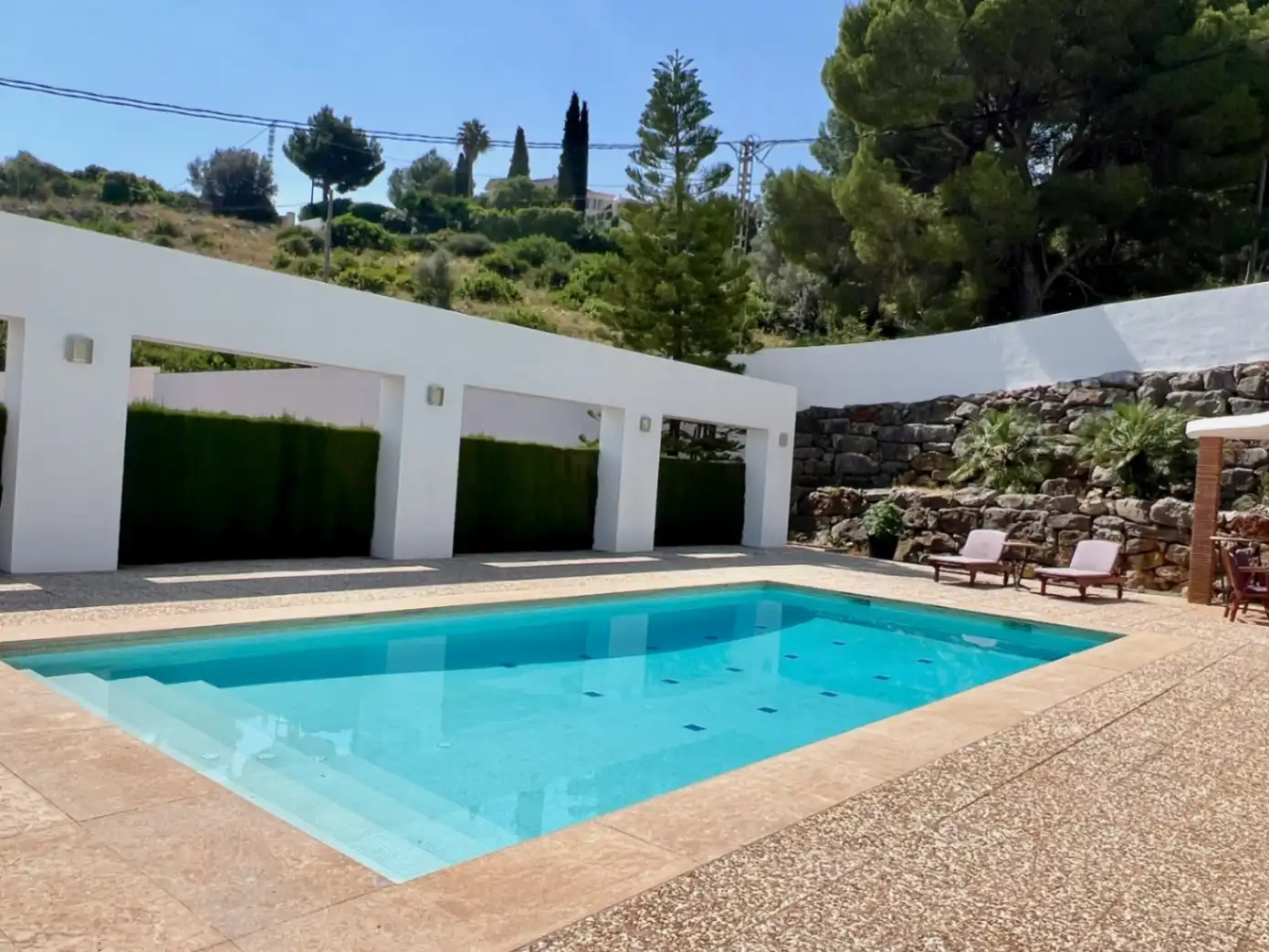 Piscina de Casa o xalet en venda en Pedreguer amb Aire condicionat, Calefacció i Jardí privat