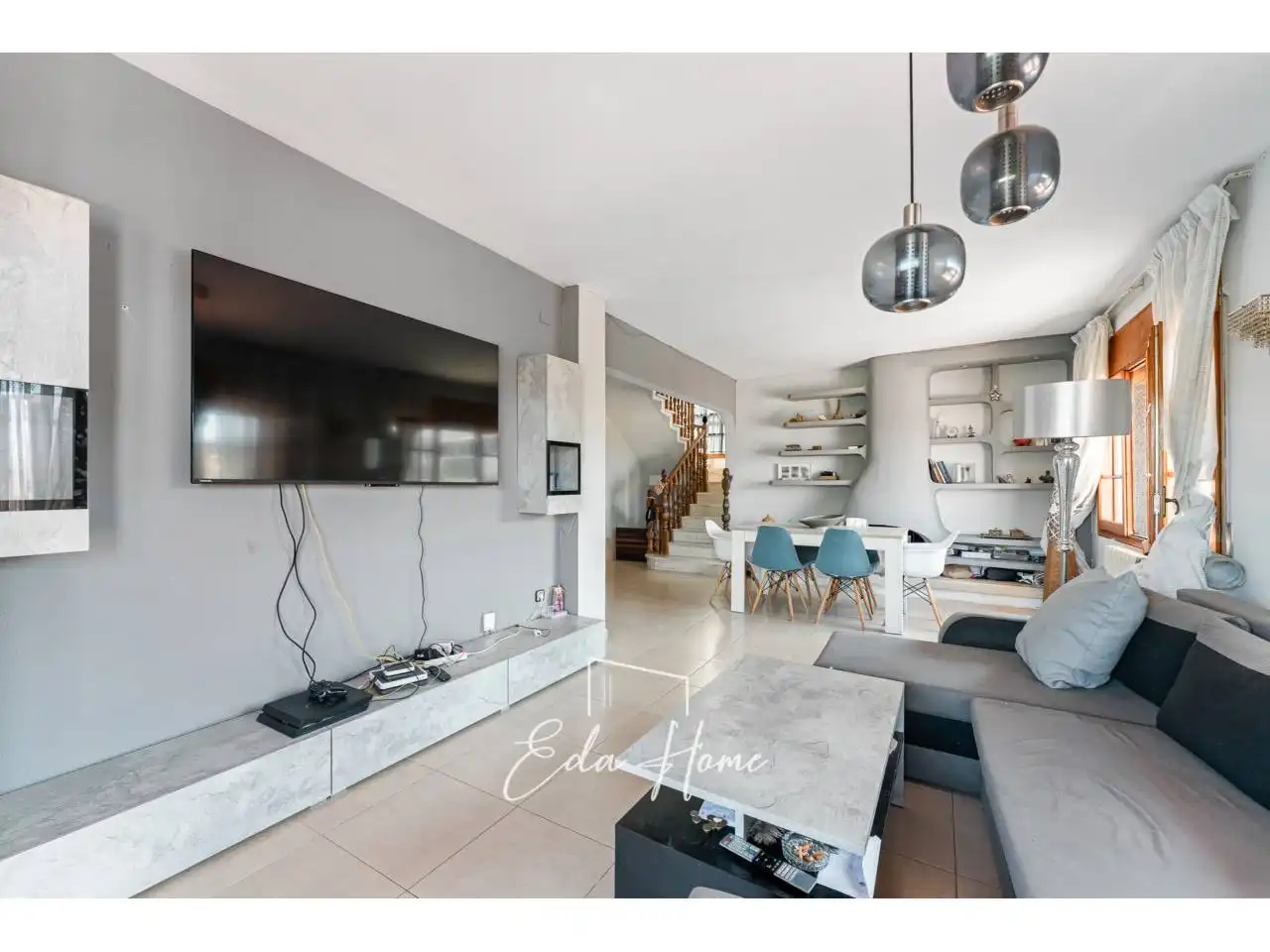 Living room of Houses for sale in Cunit  with Private garden, Terrace and Furnished