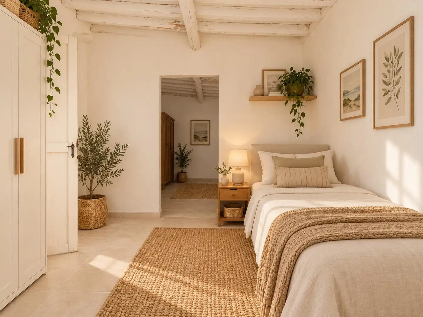 Bedroom of Flat for share in Almería