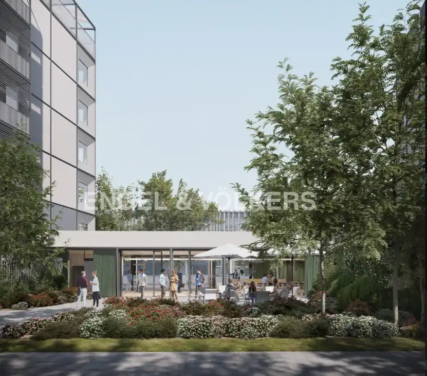 Terrassa de Oficina de lloguer en Sant Martí