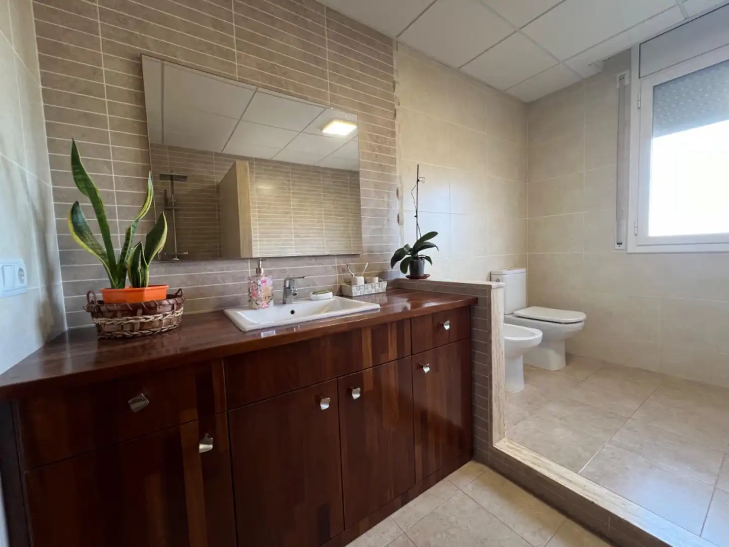 Bathroom of Houses for sale in Roquetes  with Air Conditioner, Heating and Private garden