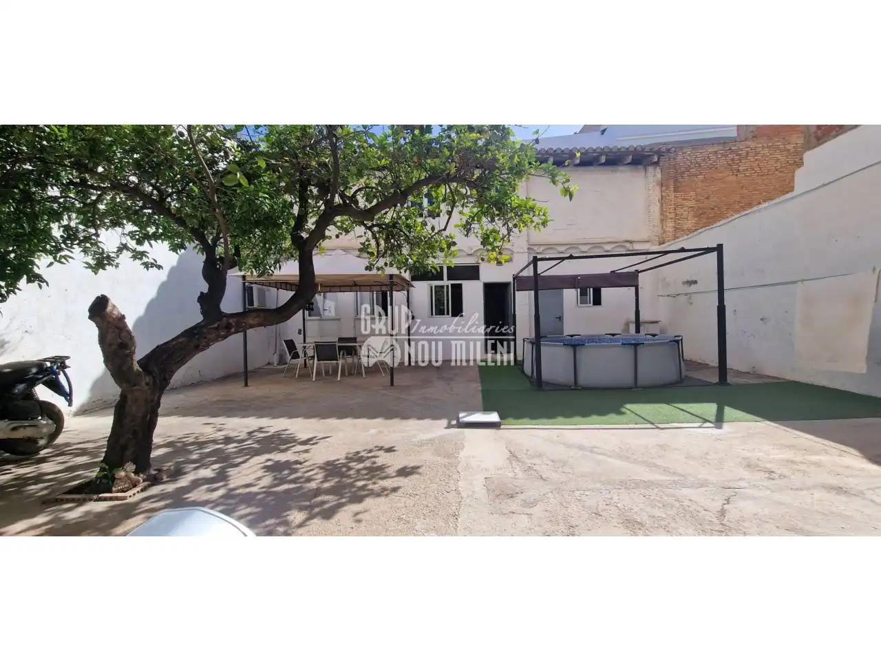 Vista exterior de Casa o chalet en venta en Massanassa con Aire acondicionado, Jardín privado y Terraza