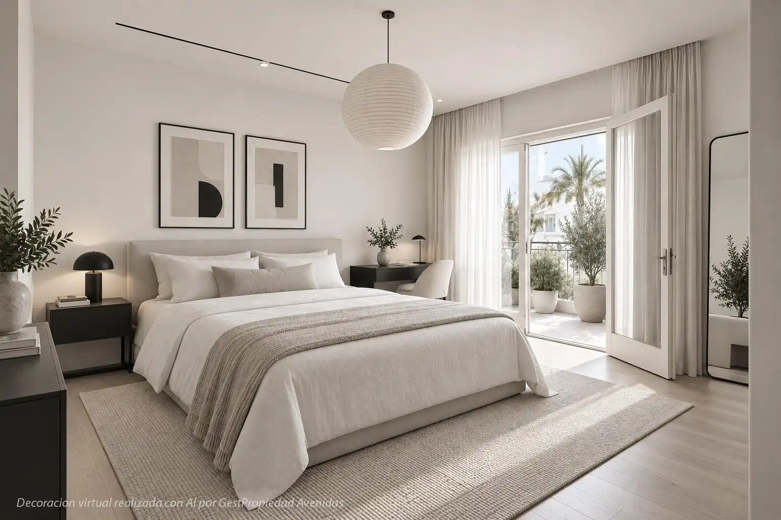 Bedroom of Flat for sale in  Palma de Mallorca  with Air Conditioner, Private garden and Terrace