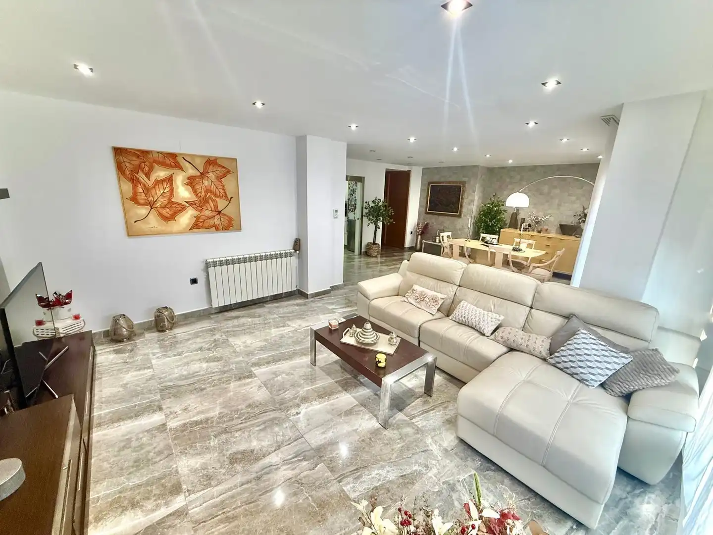 Sala de estar de Piso en venta en Valencia con Aire acondicionado, Trastero y Amueblado
