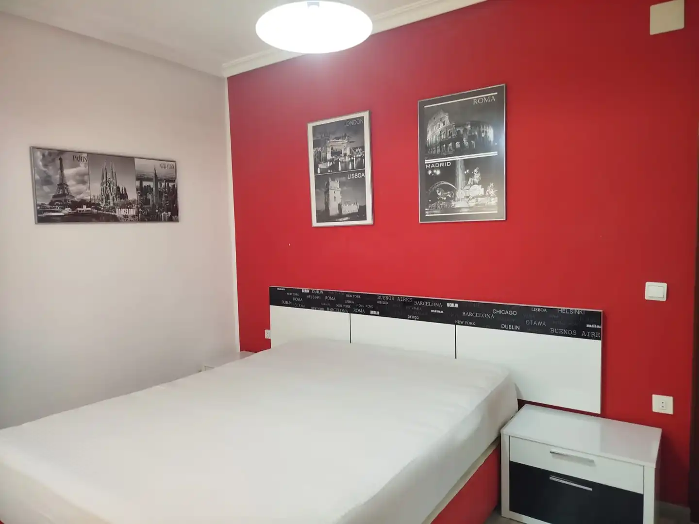 Bedroom of Flat for rent in Ciudad Real  with Heating, Terrace and Furnished