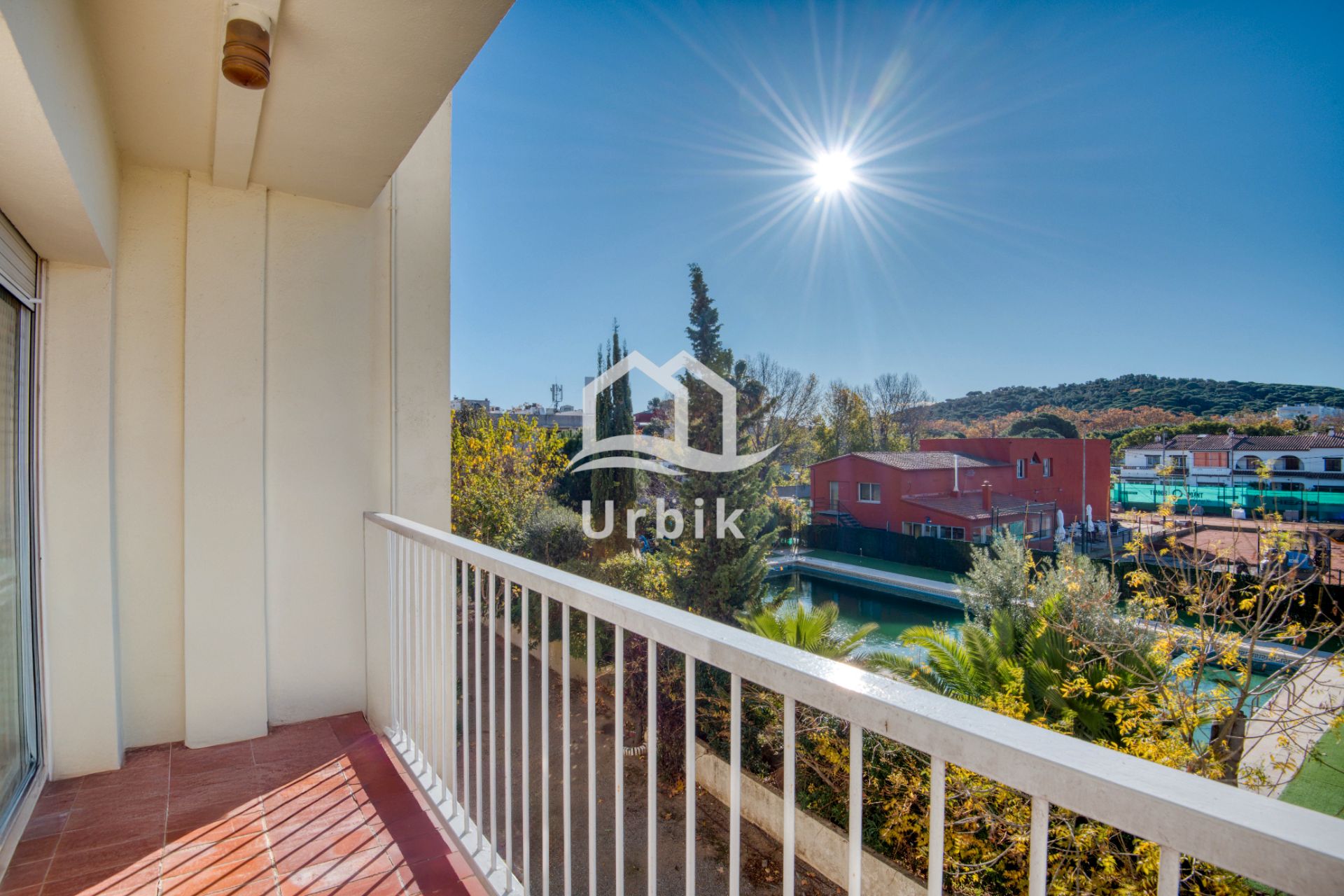 Terrasse von Wohnungen zum verkauf in Castell d'Aro, Platja d'Aro i s'Agaró mit Klimaanlage, Heizung und Möbliert