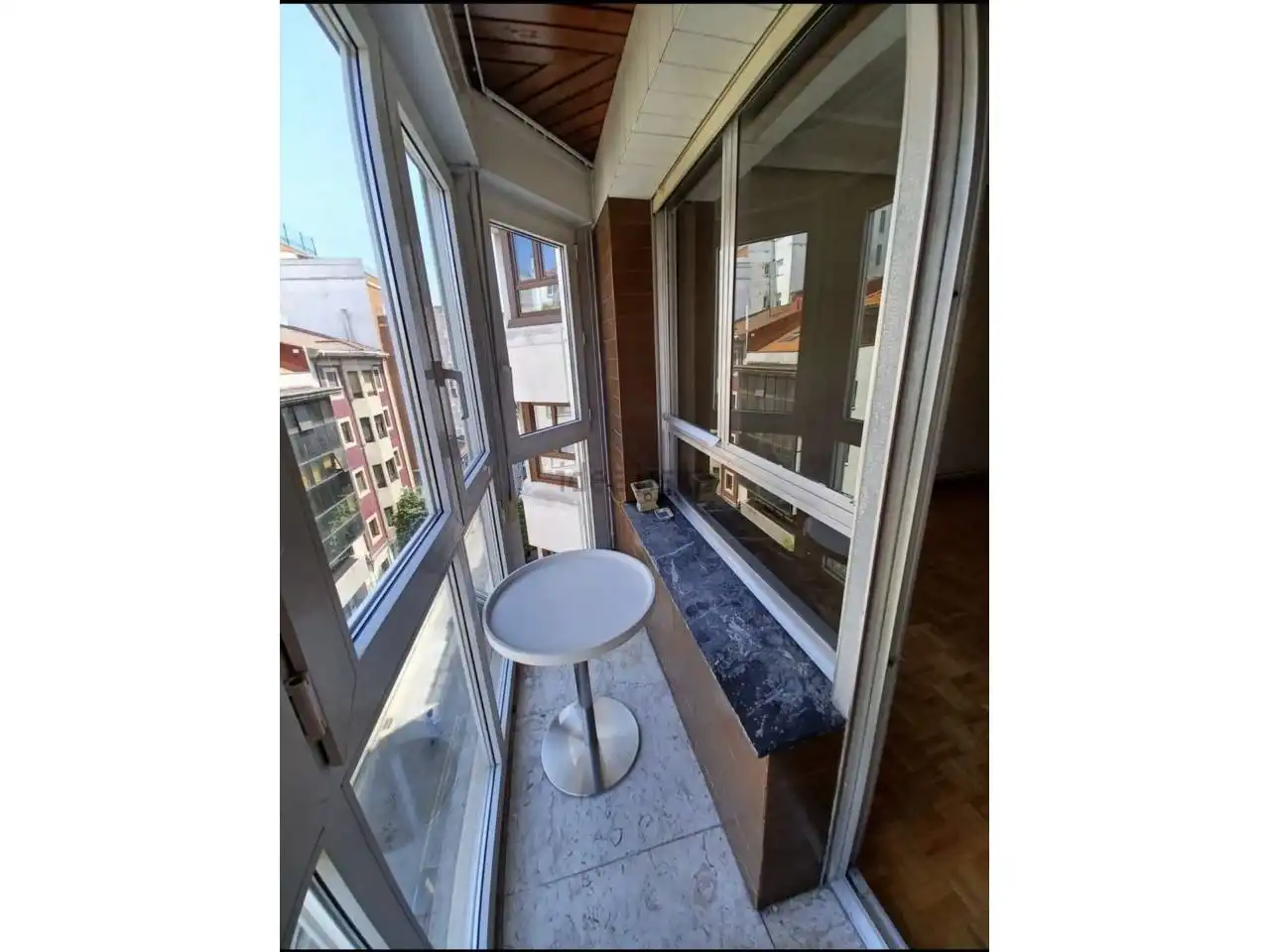 Balcony of Flat for rent in Gijón   with Terrace and Storage room