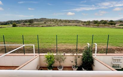 Terrace of Single-family semi-detached for sale in Gironella  with Terrace and Balcony