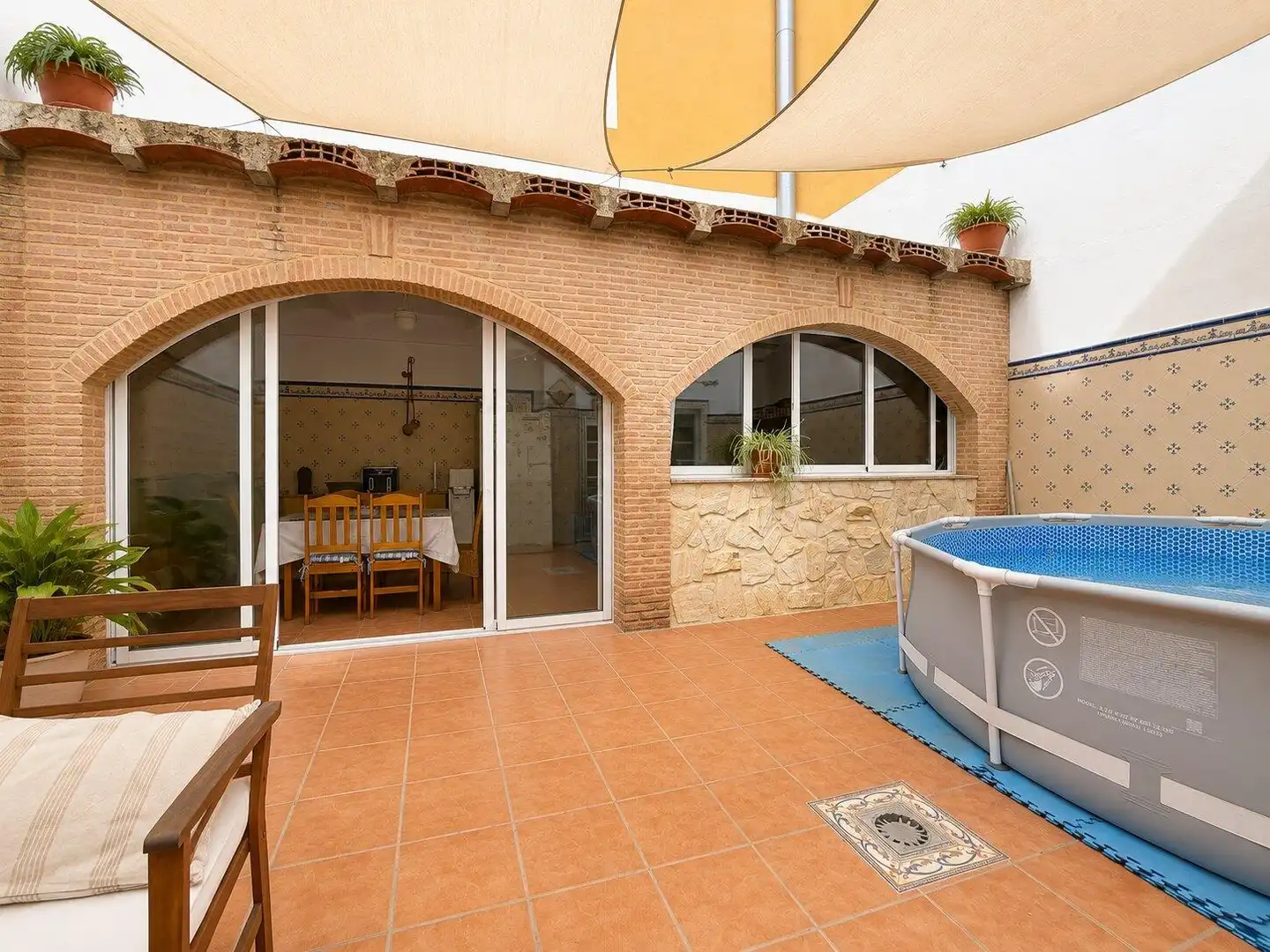 Terrassa de Casa o xalet en venda en Puçol amb Aire condicionat, Terrassa i Balcó