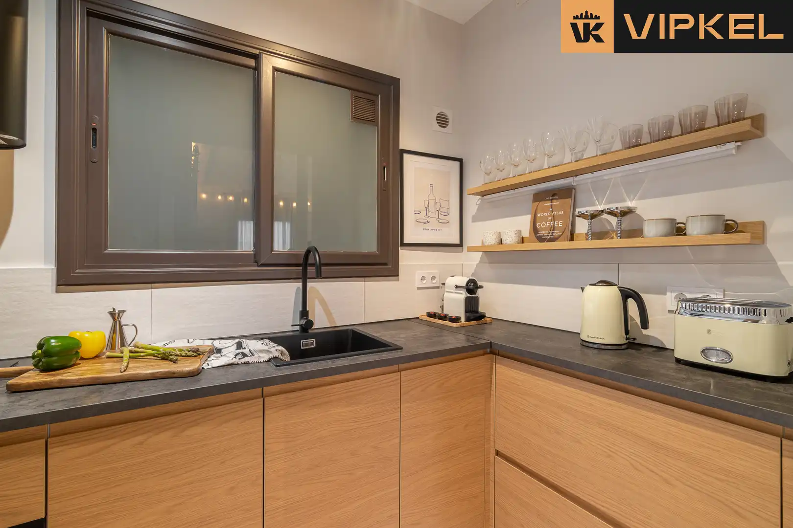 Kitchen of Flat for sale in Barcelona  with Air Conditioner, Heating and Furnished