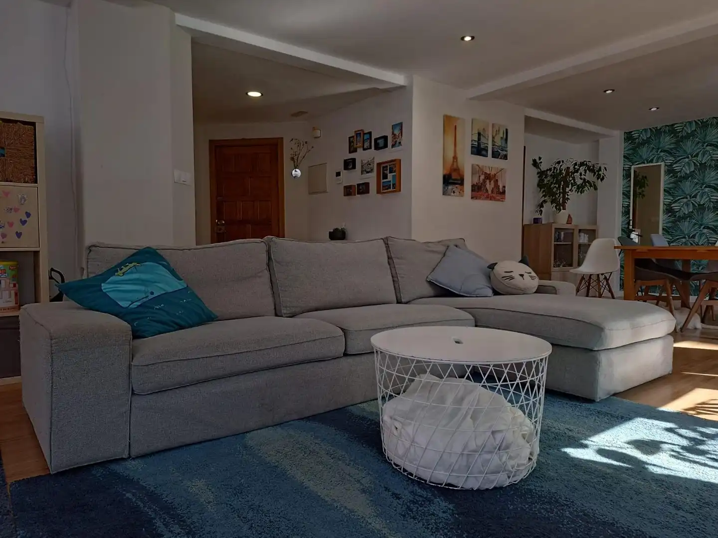 Sala de estar de Piso en venta en Vilagarcía de Arousa con Terraza, Amueblado y Balcón