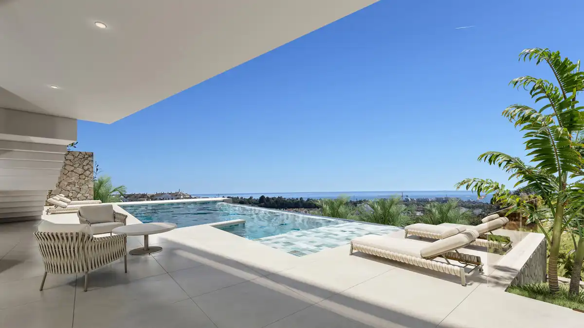 Chalet con piscina en venta en Casares Golf - Casares del Sol, imagen 3