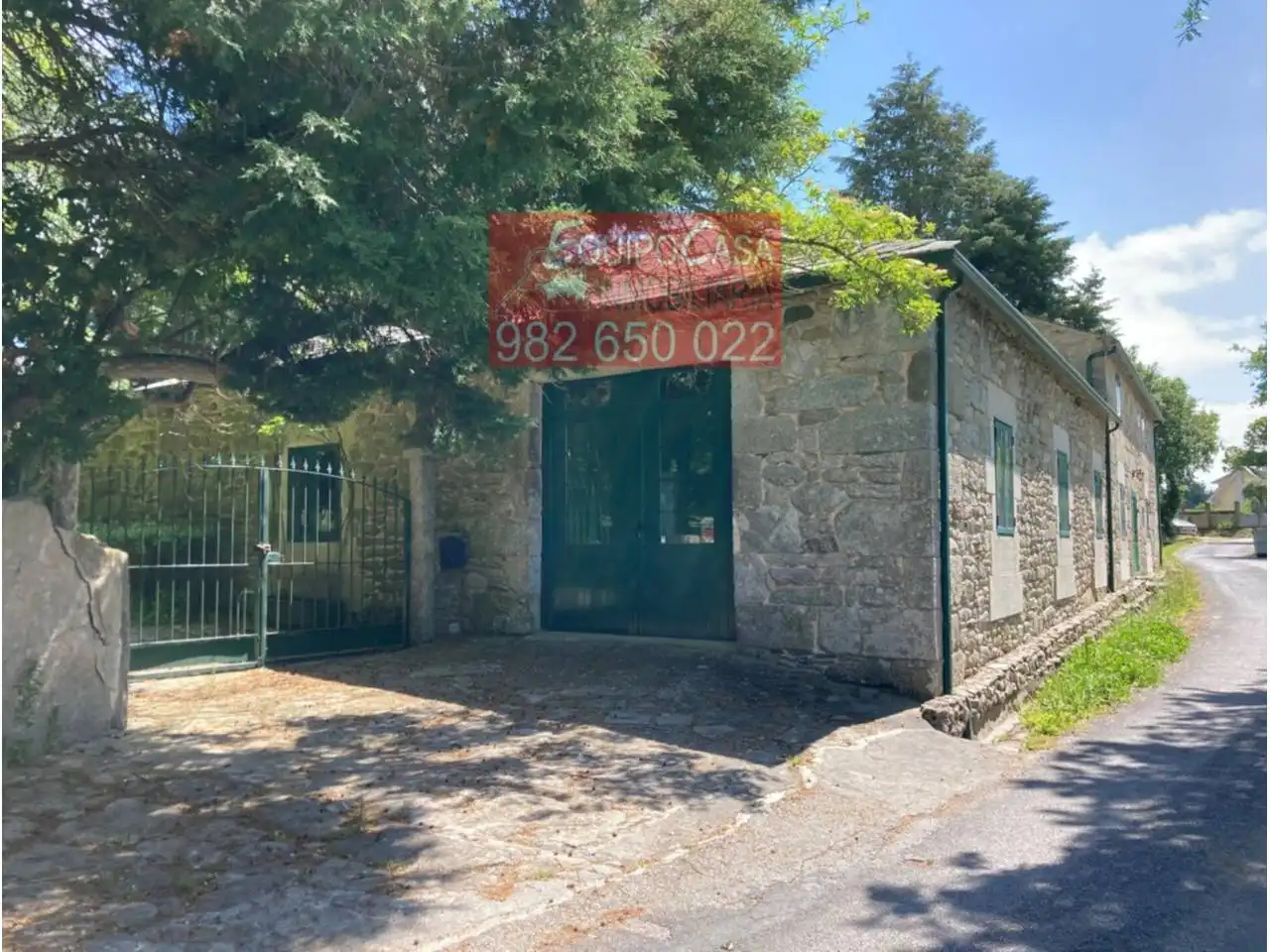 Vista exterior de Casa o chalet en venta en Lugo con Calefacción, Jardín privado y Terraza