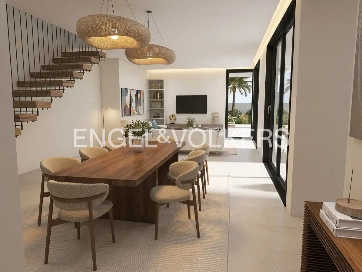 Menjador de Casa o xalet en venda en Jávea / Xàbia amb Aire condicionat, Calefacció i Jardí privat