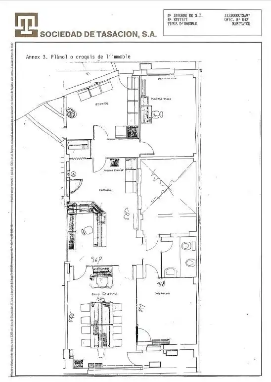 Wohnung zum Verkauf in Terrassa mit Terrasse und Balkon