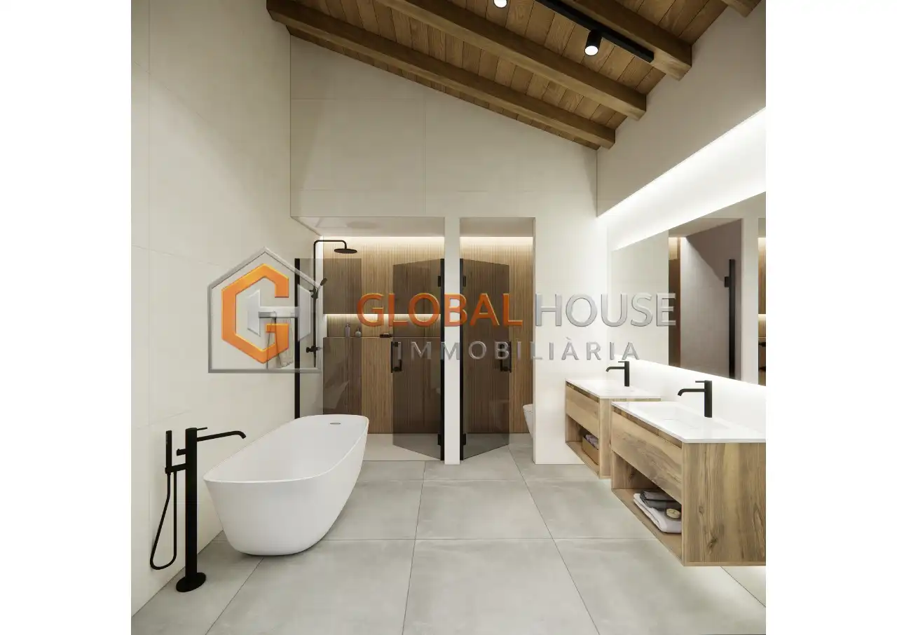 Badezimmer von Haus oder Chalet zum Verkauf in Encamp mit Klimaanlage, Heizung und Privatgarten