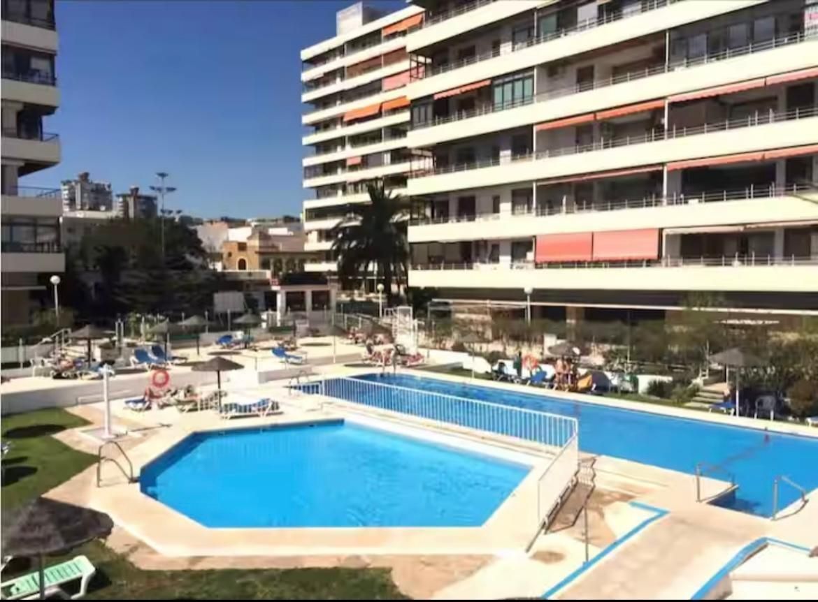 Swimming pool of Apartment for sale in Torremolinos  with Air Conditioner, Private garden and Terrace