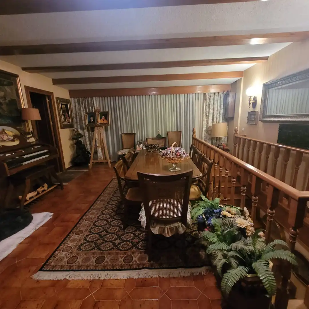 Dining room of Duplexes for sale in Madrid  with Heating, Parquet flooring and Terrace