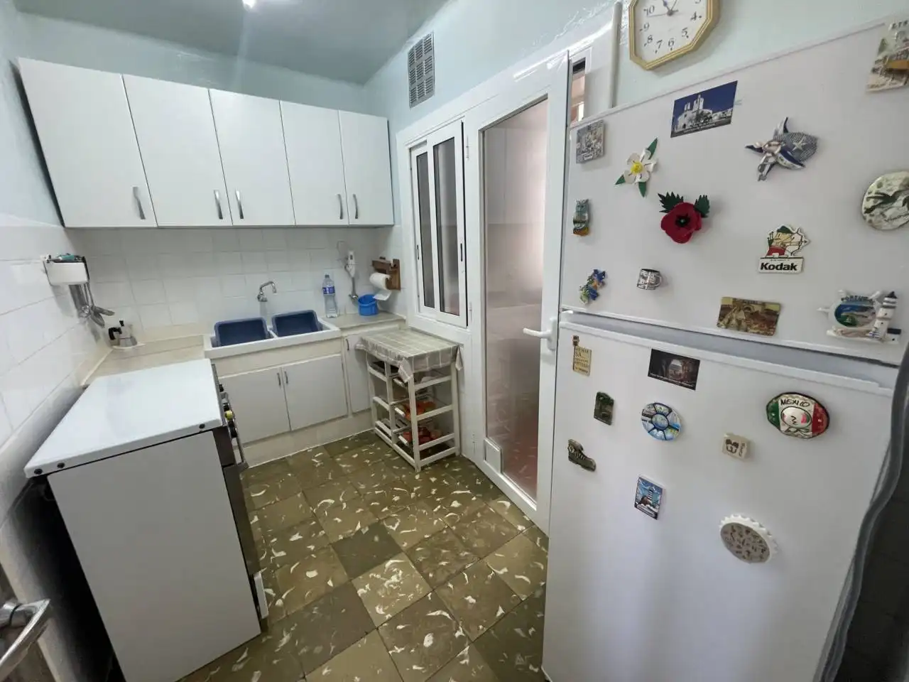 Cocina de Apartamento en venta en Granollers con Amueblado y Balcón
