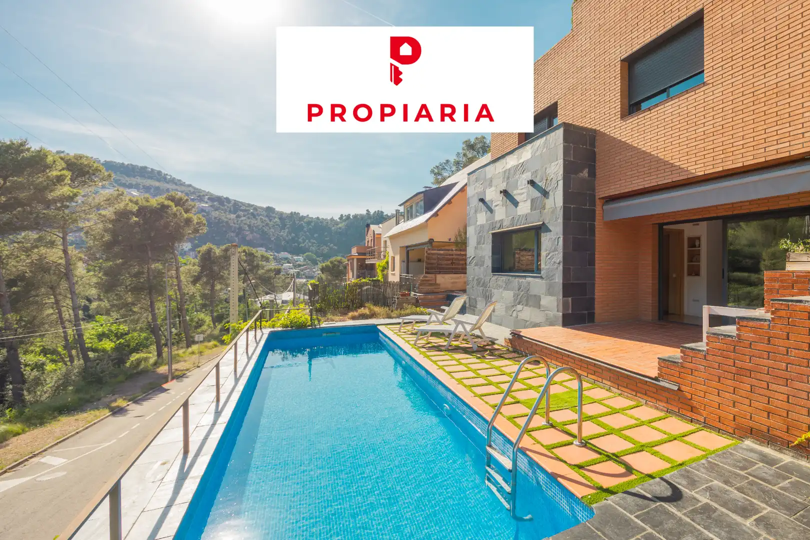 Vista exterior de Casa o chalet en venta en Vallirana con Aire acondicionado, Calefacción y Jardín privado