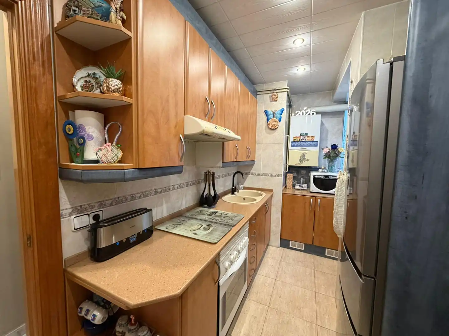 Cocina de Piso en venta en Sabadell con Calefacción