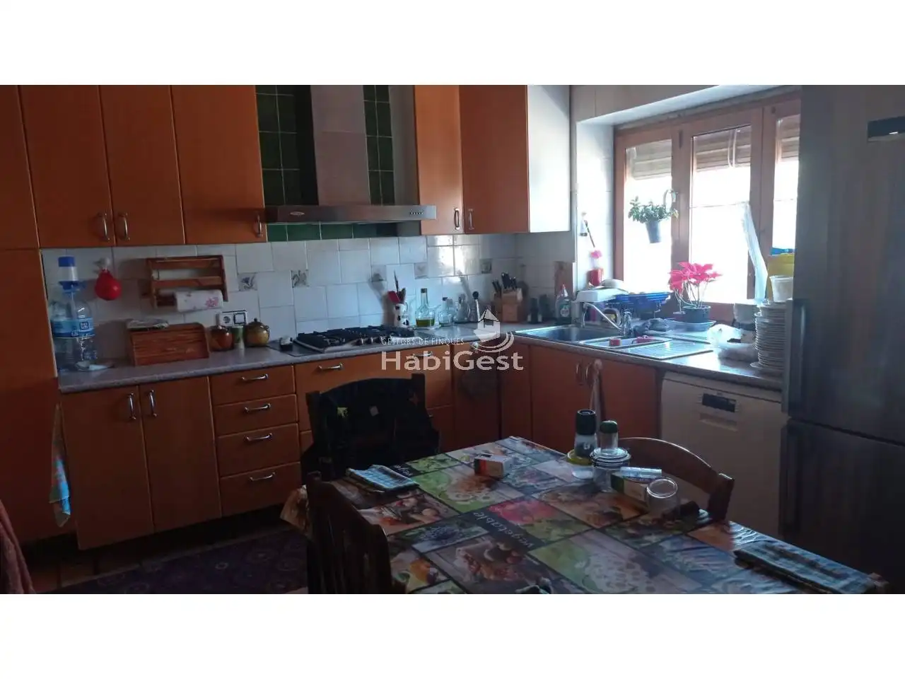 Küche von Country house zum Verkauf in Anglès mit Heizung und Möbliert