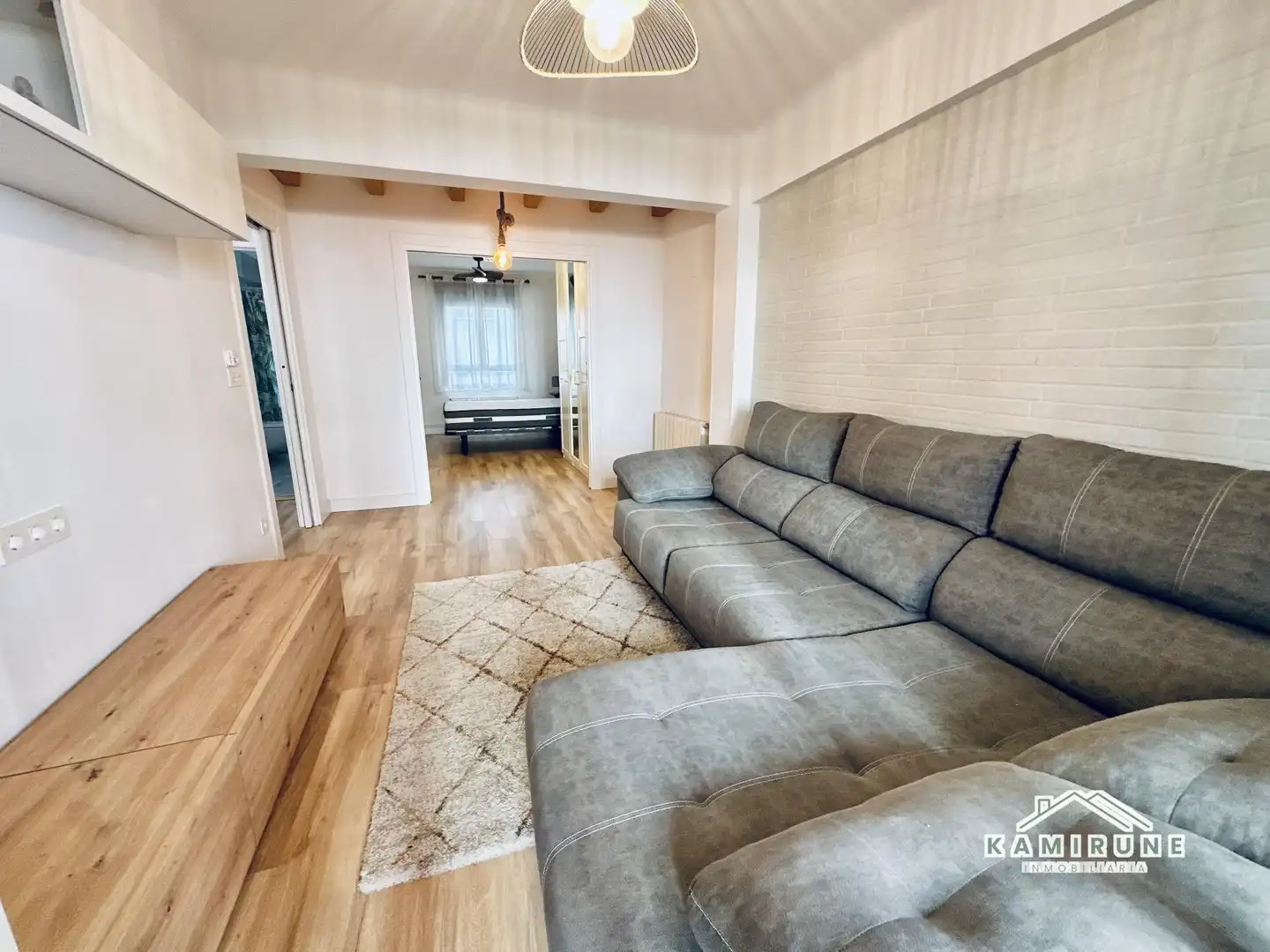 Sala de estar de Piso en venta en Bilbao  con Calefacción, Terraza y Trastero