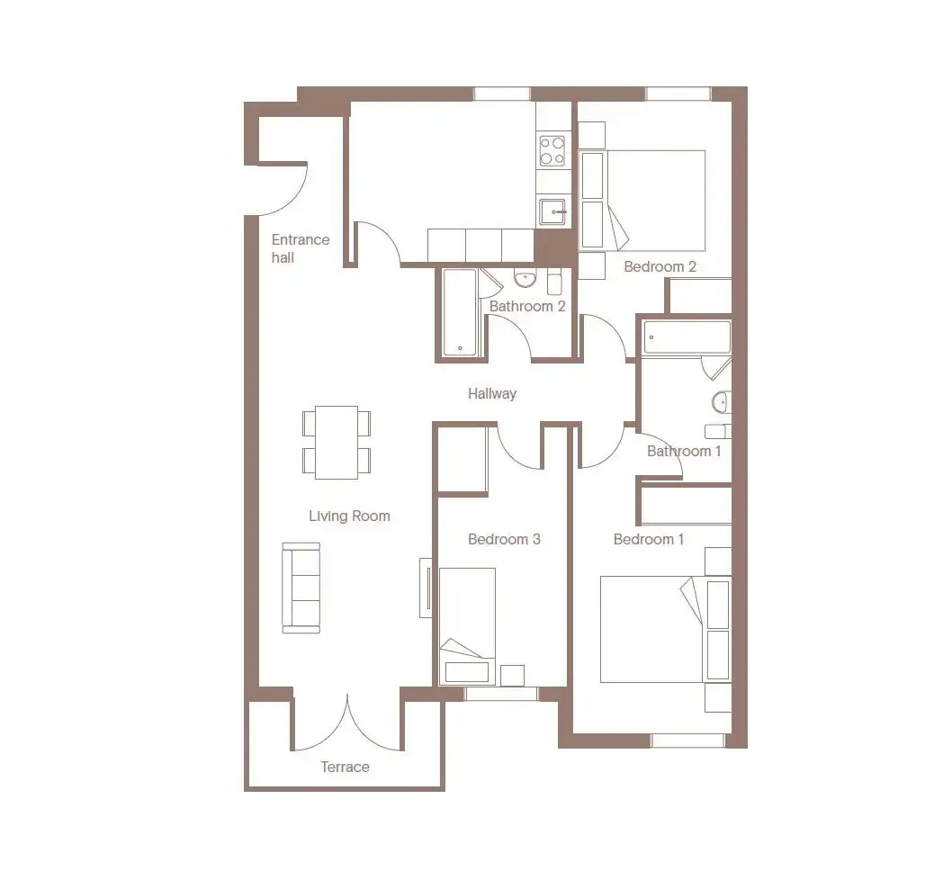 Flat for rent in OCTAVIO PAZ, El Atabal