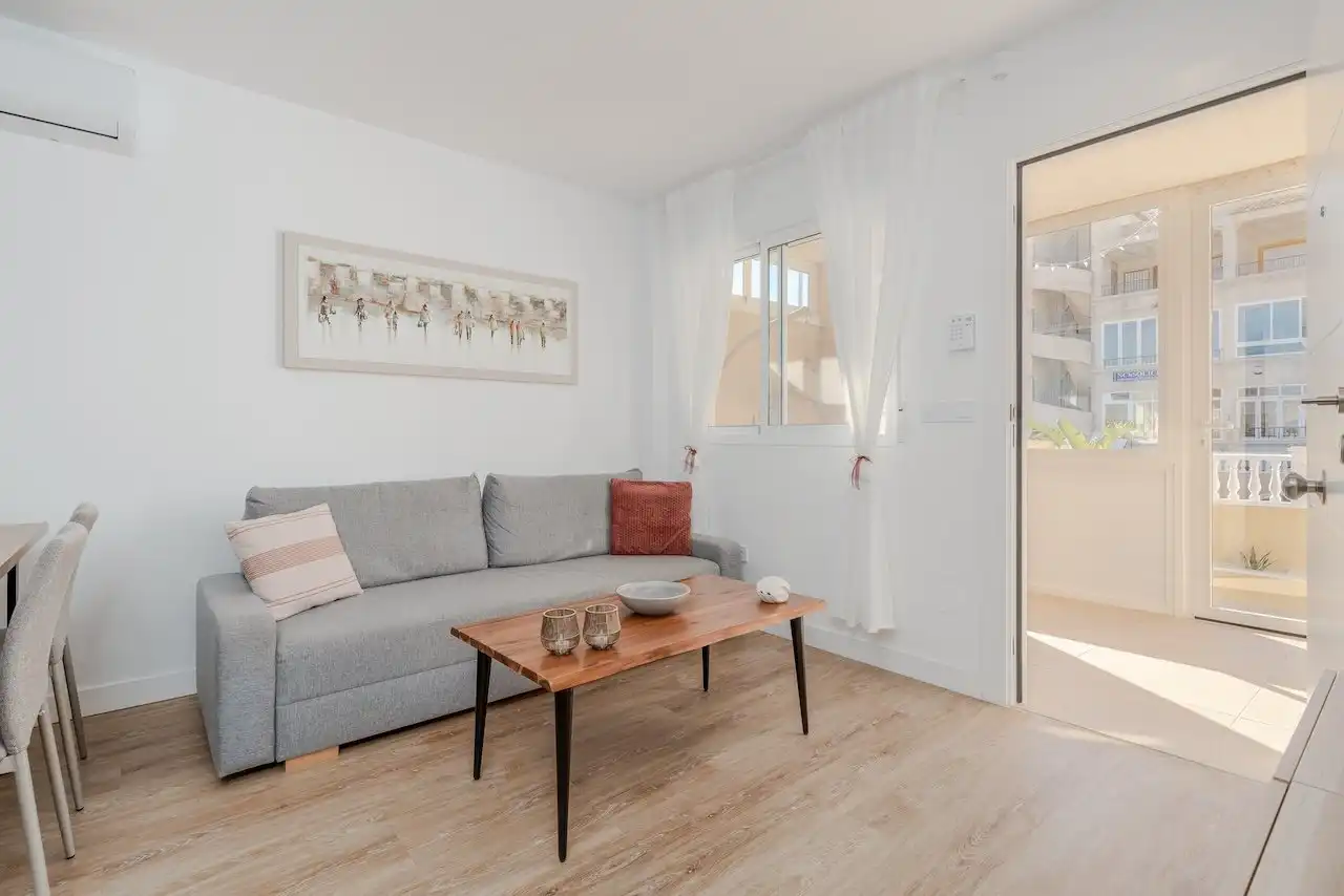 Sala de estar de Piso en venta en Orihuela con Aire acondicionado, Jardín privado y Terraza