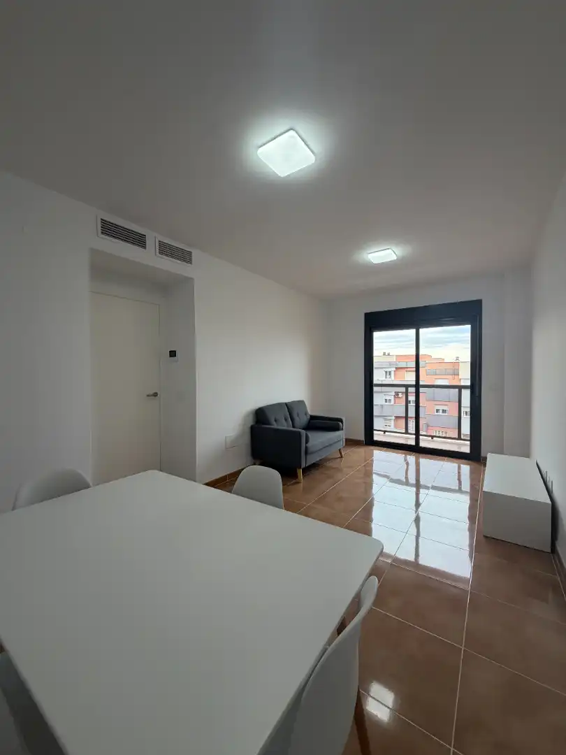 Wohnzimmer von Wohnung zur Miete in Vícar mit Möbliert, Balkon und Gemeinschaftspool