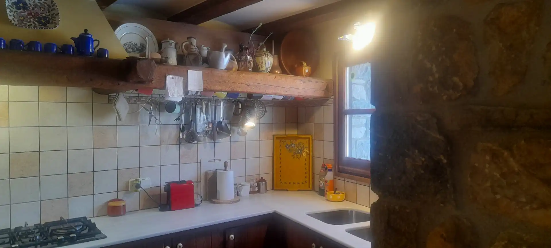Cocina de Finca rústica en venta en Gósol con Calefacción, Jardín privado y Trastero