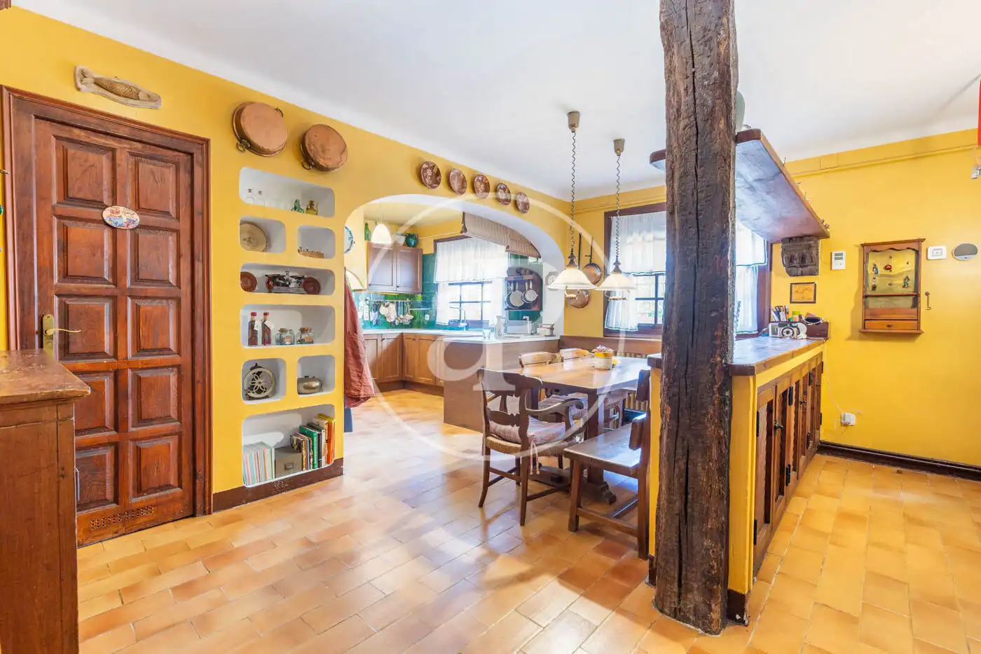 Cocina de Casa o chalet en venta en Vilanova del Vallès con Calefacción, Jardín privado y Terraza