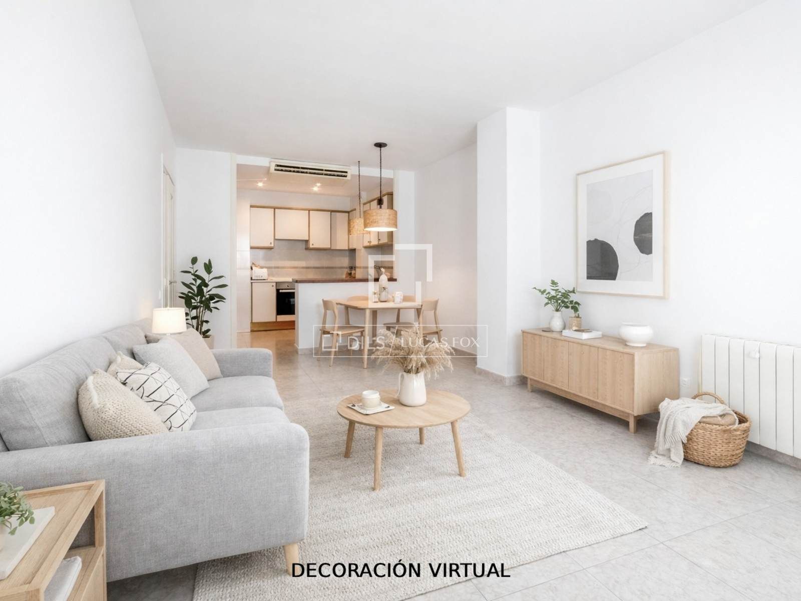 Living room of Flat for sale in Sitges  with Air Conditioner, Heating and Terrace