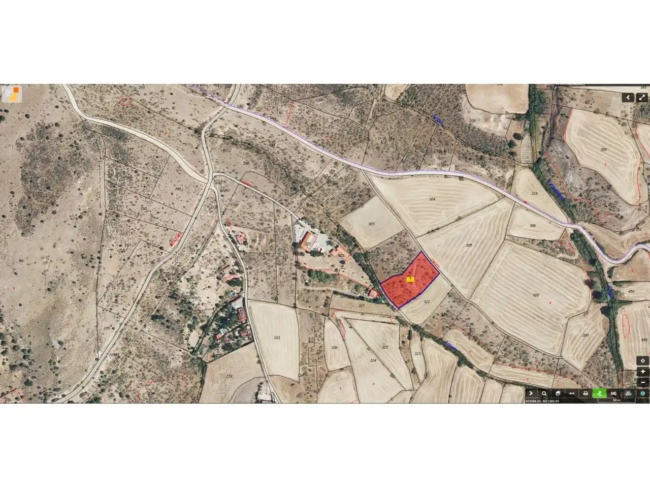 Terreno rustico in vendita a POLIGONO 8 PARCELA 328