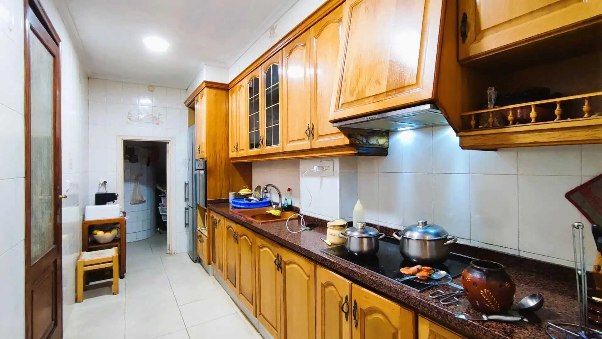 Cocina de Casa o chalet en venta en Gandia con Jardín privado, Terraza y Amueblado