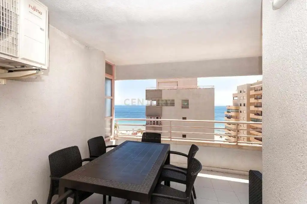 Terrassa de Apartament de lloguer en Calpe / Calp amb Aire condicionat, Forn i Rentadora